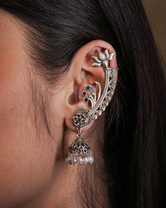 Statement Oxidised Earrings - Radhika