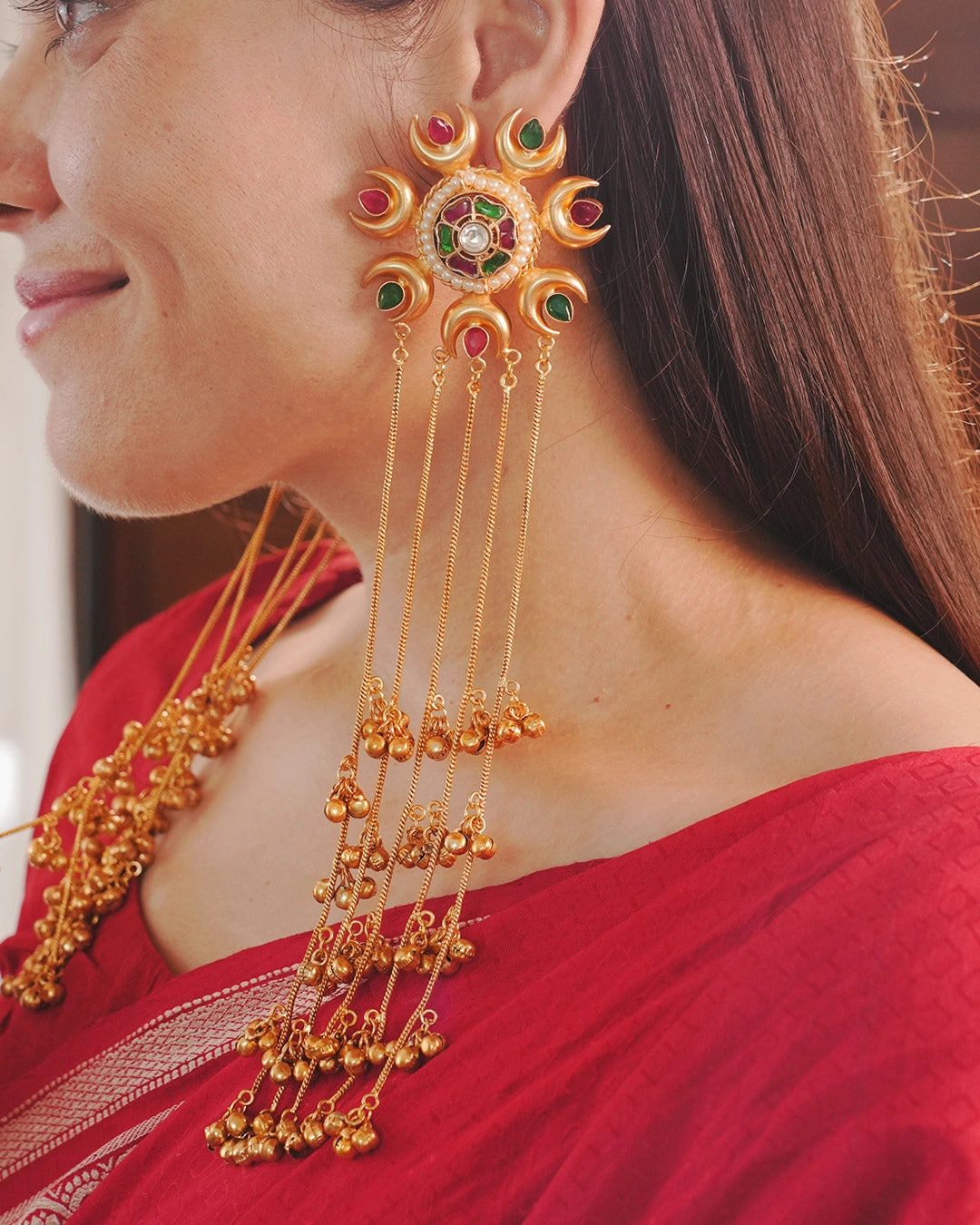 Kashmiri Earrings - Naaz