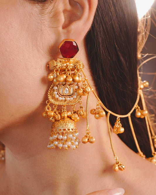 Kashmiri Earrings - Arzoo