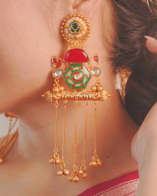 Kashmiri Earrings - Inayat