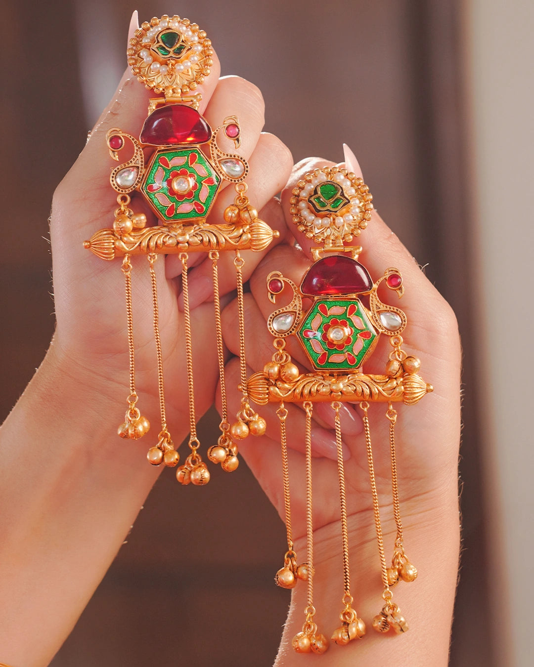 Kashmiri Earrings - Inayat