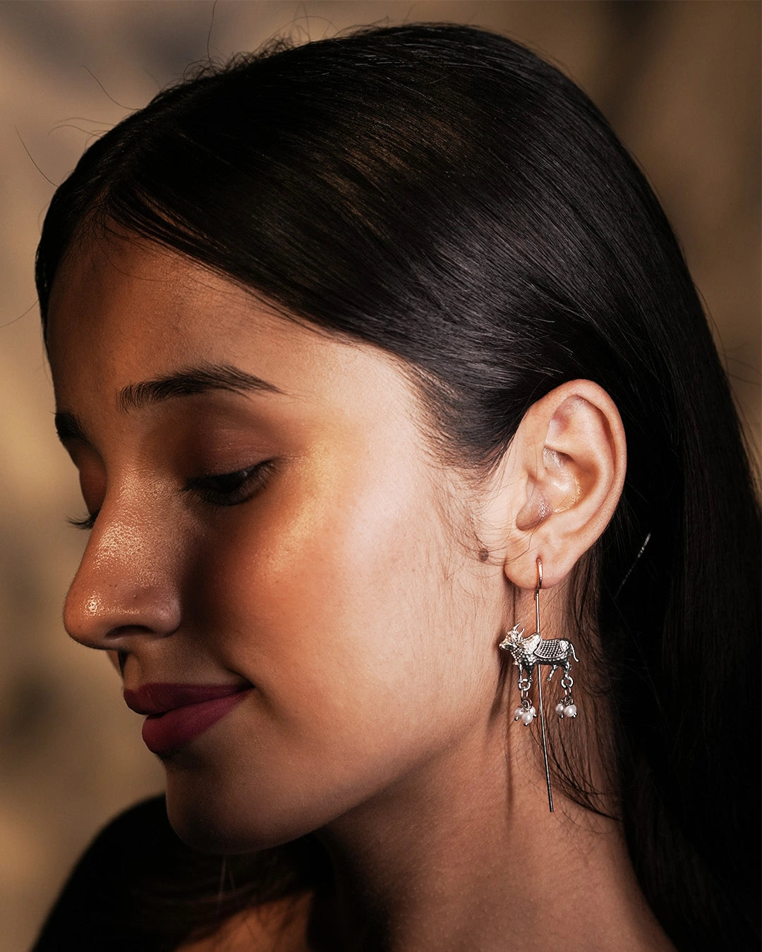 Statement Oxidised Earrings - Gaurangi
