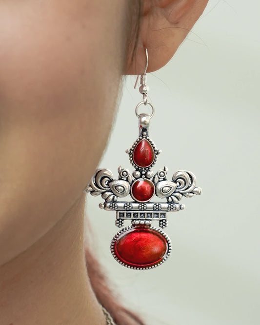 Sakhi Haar 3-Piece Set- 1 Necklace + 2 Earrings - Raks