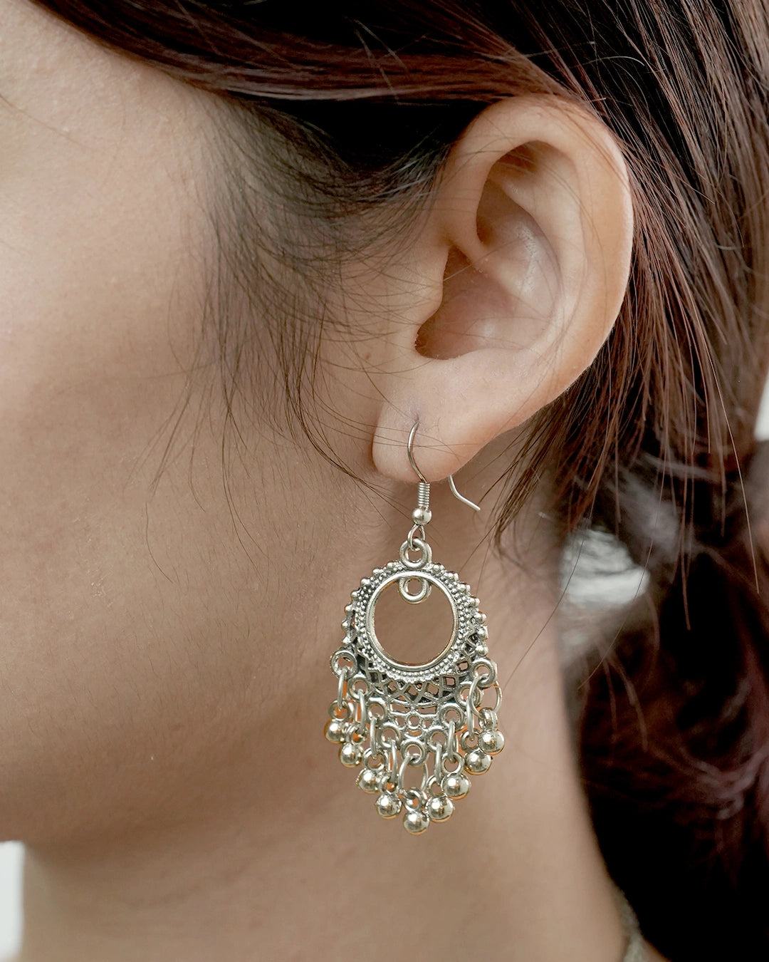 Sakhi Haar 3-Piece Set- 1 Necklace + 2 Earrings - Heer