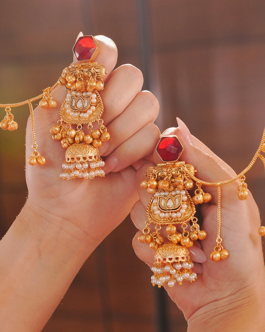Kashmiri Earrings - Arzoo