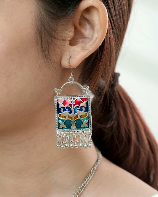 Sakhi Haar 3-Piece Set- 1 Necklace + 2 Earrings - Gehna
