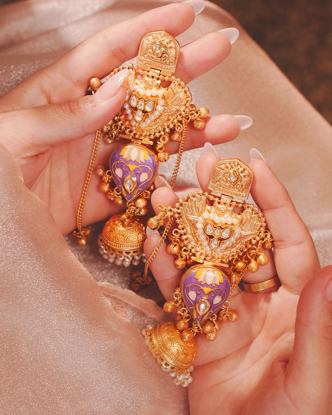 Kashmiri Earrings - Meher